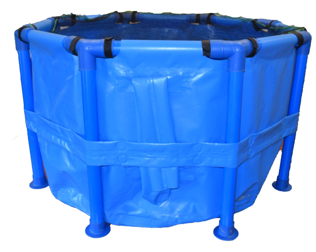 Koi Show Tank Blue 200cm (6.5 ft) w/Cover Net