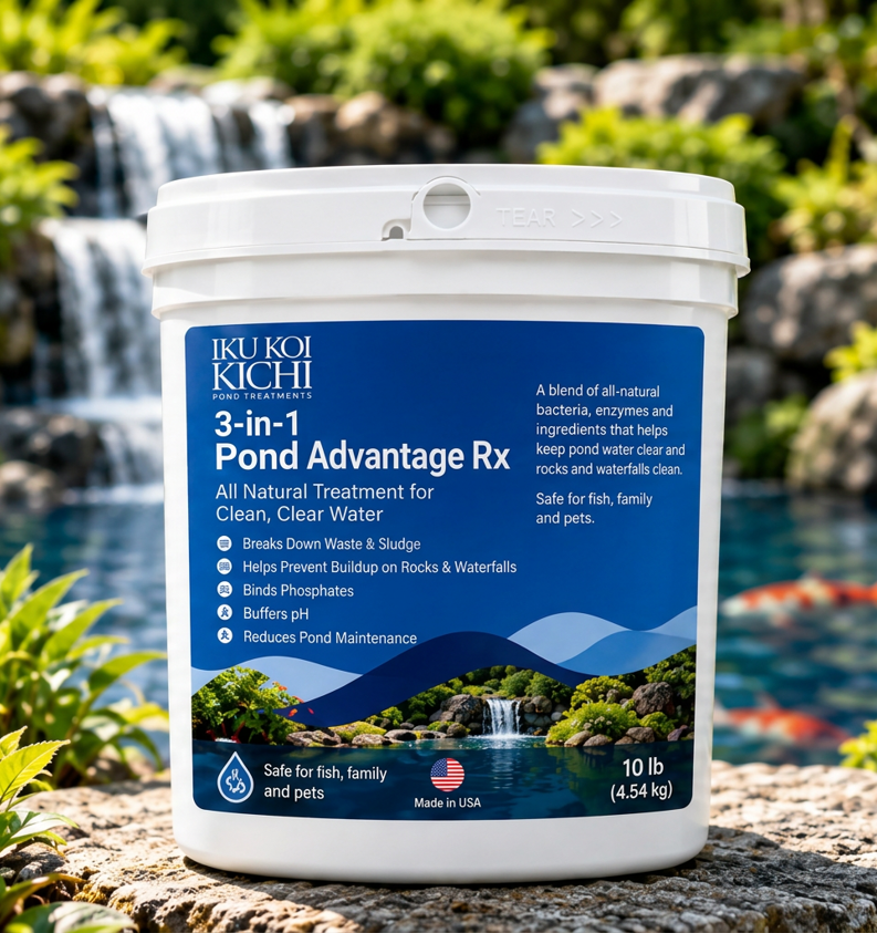 Iku Koi Kichi 3-in-1 Pond Advantage Rx 10 lb bucket