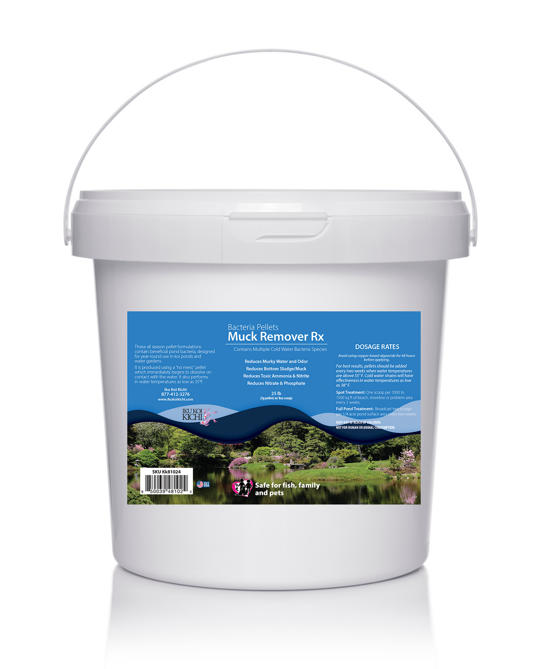 Bacteria Pellets Muck Remover Rx