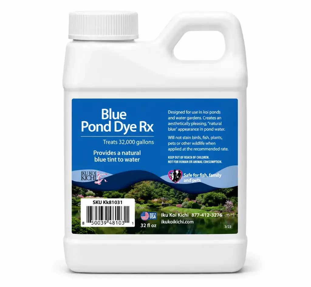 Iku Koi Kichi Quart Blue Pond Dye RX