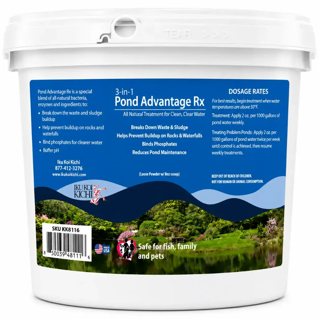 IKU KOI KICHI  3-in-1 Pond Advantage Rx 10lb