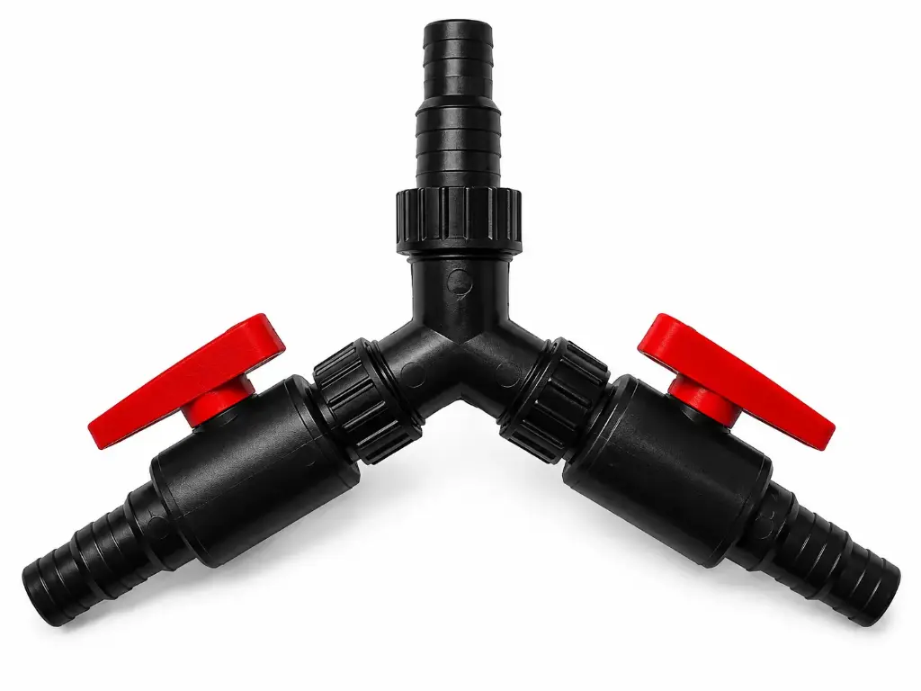 IKU KOI KICHI  Sml 3 Way Connector Flow Adjuster