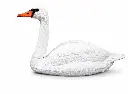 IKU KOI KICHI  Full Size Floating White Mute Swan Decoy