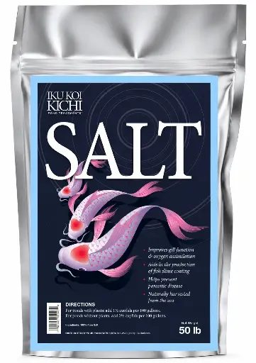 [KKSALT50] IKU KOI KICHI  SALT 50 lb.