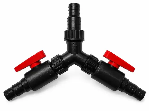 [KKSun002] IKU KOI KICHI  Sml 3 Way Connector Flow Adjuster